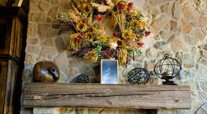 Weathered Unfinished Mantels