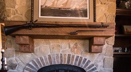 Weathered Finished Mantels